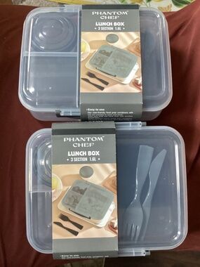 Phantom Chef lunch boxes bundle New